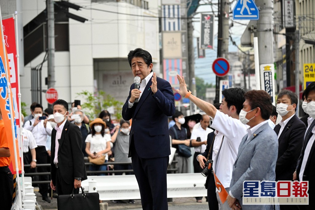 日本前首相安倍晉三8日遇刺身亡。路透社資料圖片