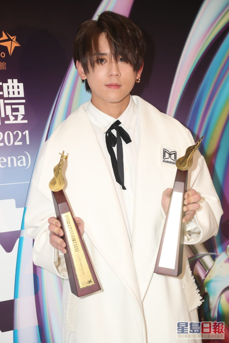 姜涛冧庄得「我最喜爱的男歌手」及「我最喜爱的歌曲」。