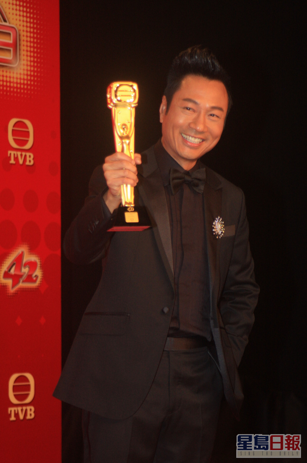 黎耀祥曾三次奪得TVB視帝。