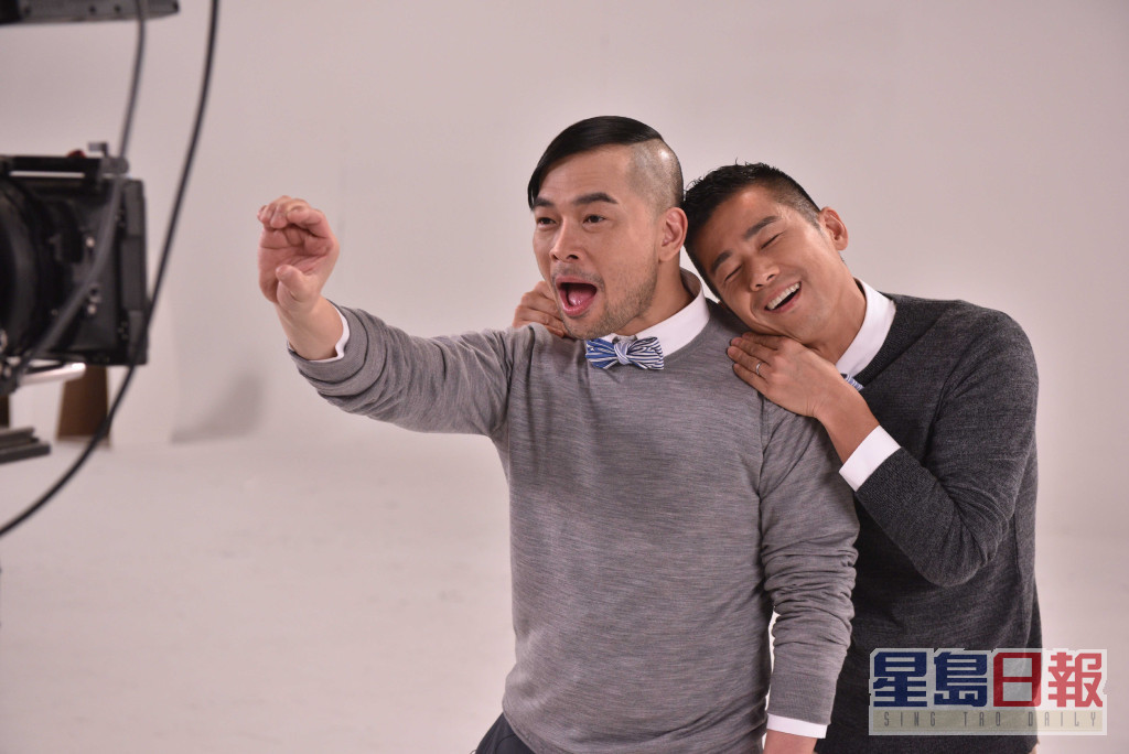 林海峰与葛民辉当年主持电台节目，大受年轻人欢迎。