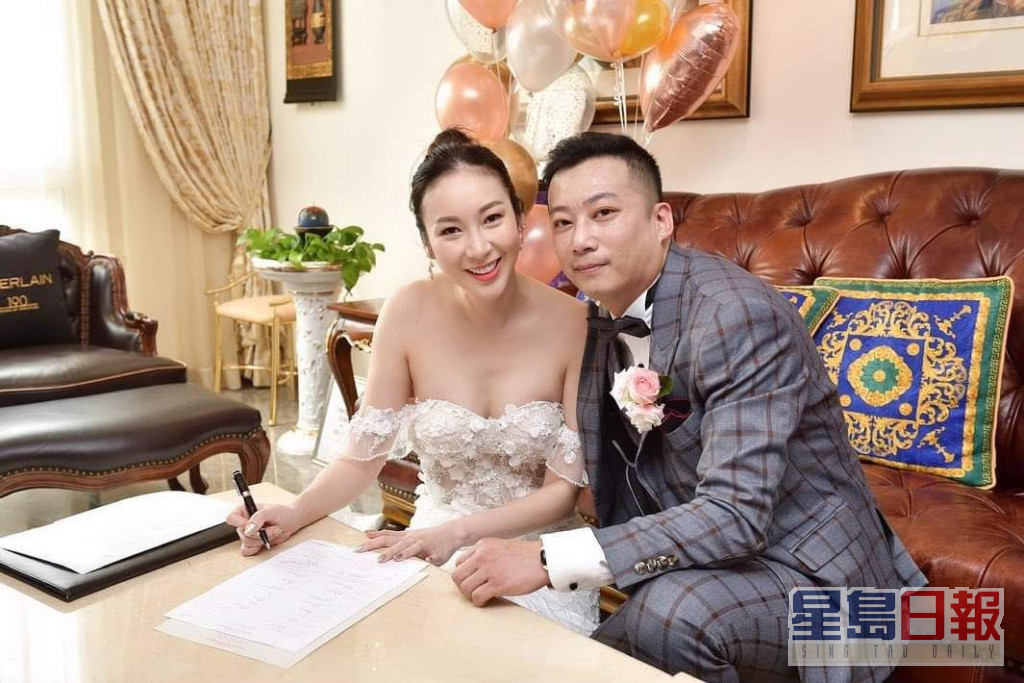 去年11月，Jacquelin跟台湾商人Brian（杨秉逸）结束两年几婚姻。