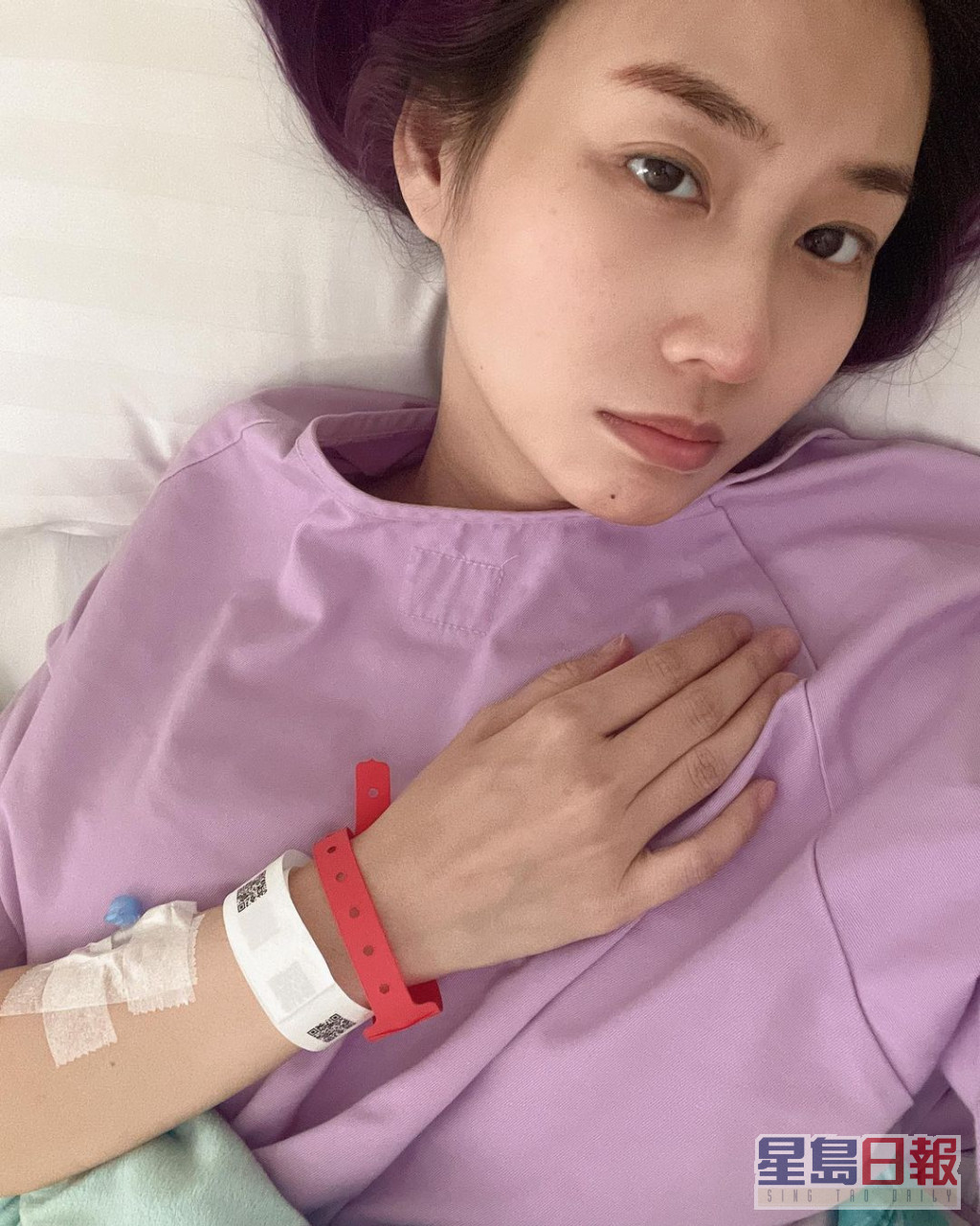 庄韵澄于IG宣布须接受终止怀孕手术。