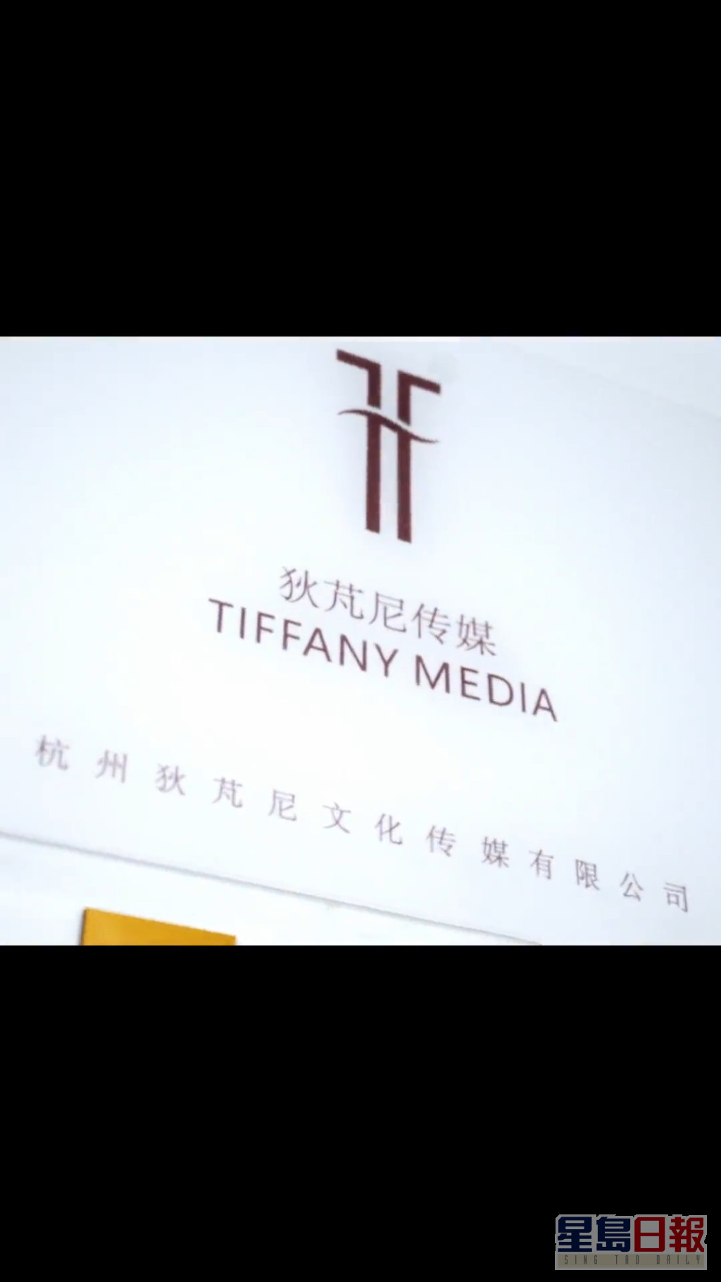 向太公司叫Tiffany Media，取自向太的英文名。