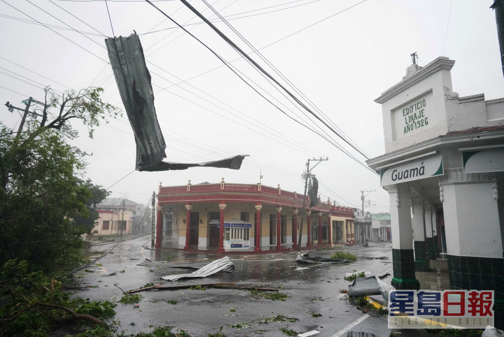 伊恩以三級颶風的威力在古巴登陸，造成嚴重破壞。REUTERS