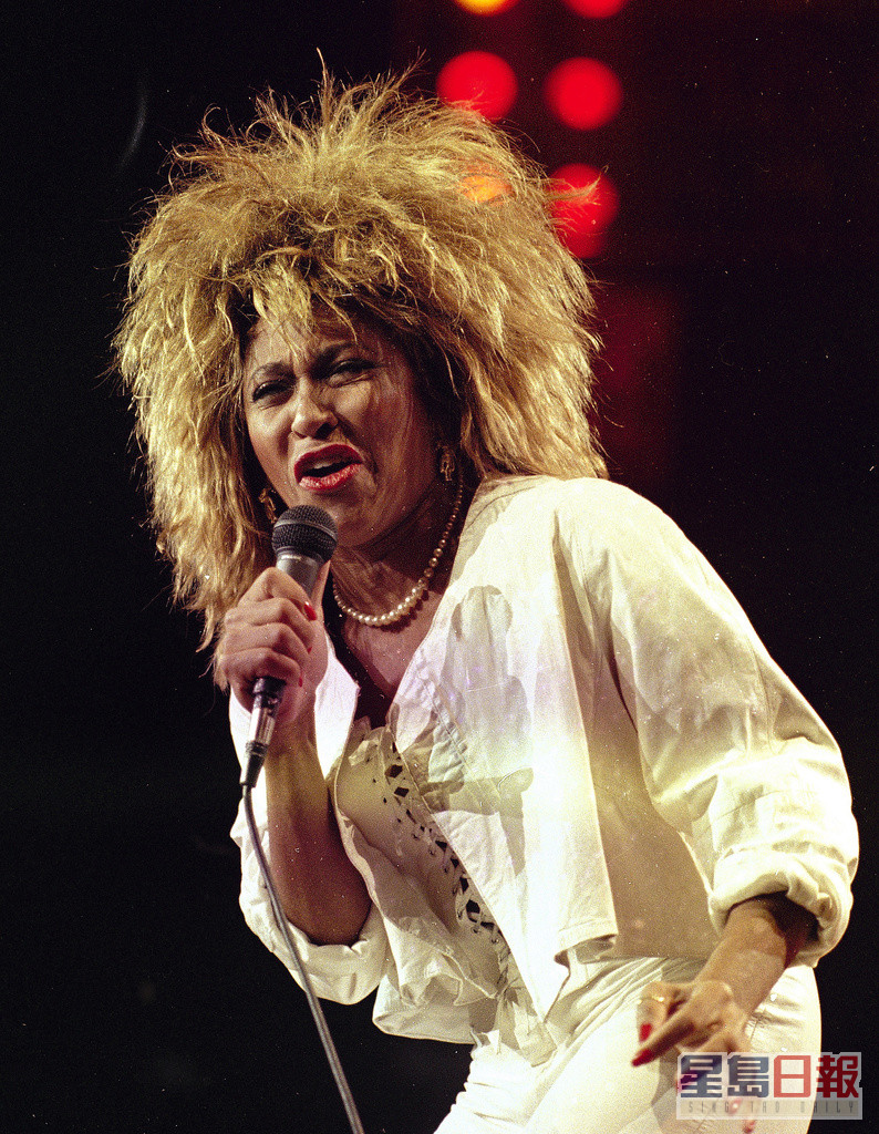 搖滾天后 Tina Turner 瑞士因病離世終年83歲。美聯社資料圖片