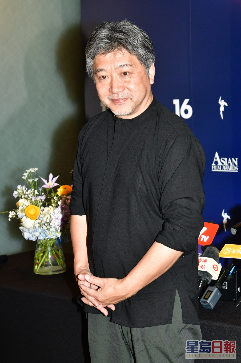 日本名導是枝裕和表示十年前已想跟不同亞洲藝人合作。