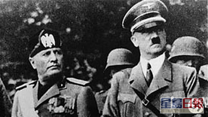 皮桑诺被指曾将梅洛尼与纳粹德国领袖希特拉(右)相提并论。维基百科图片