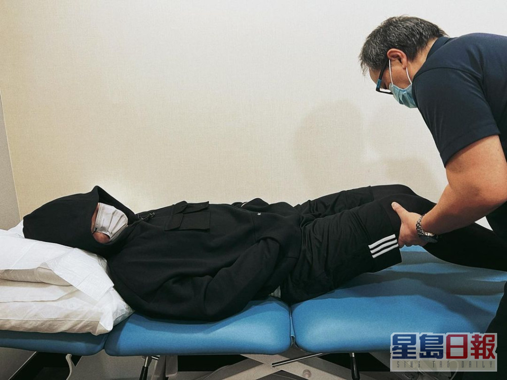 姜涛仍要接受连串物理治疗。