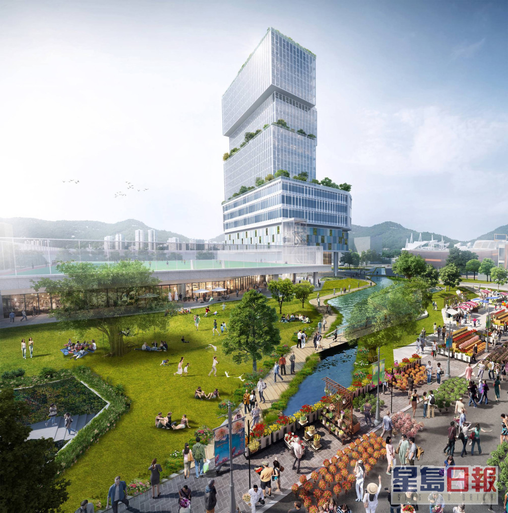 黃偉綸指新發展區規畫是一個契機，讓健康和智慧城市概念得以落實。黃偉綸FB圖片