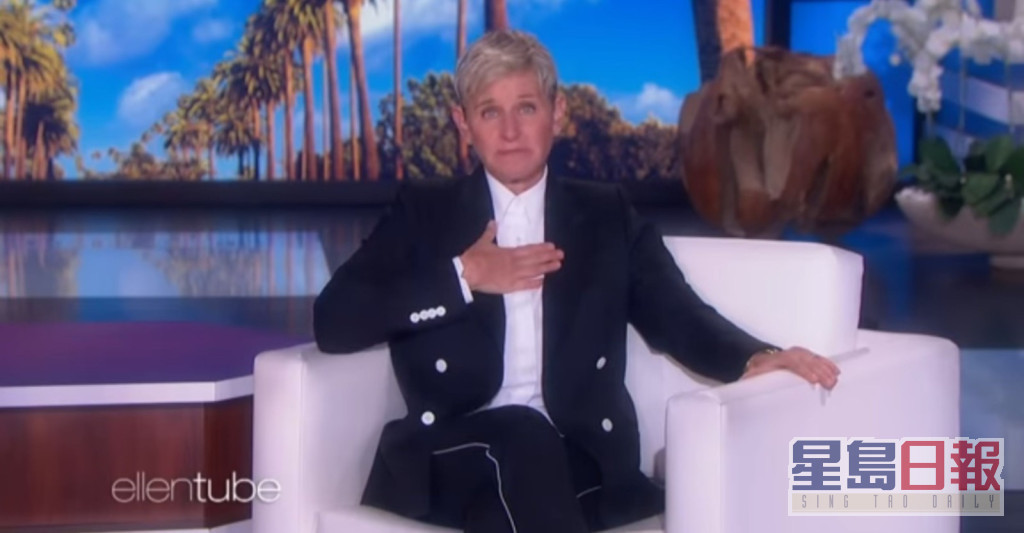 Ellen DeGeneres上月底告別觀眾。