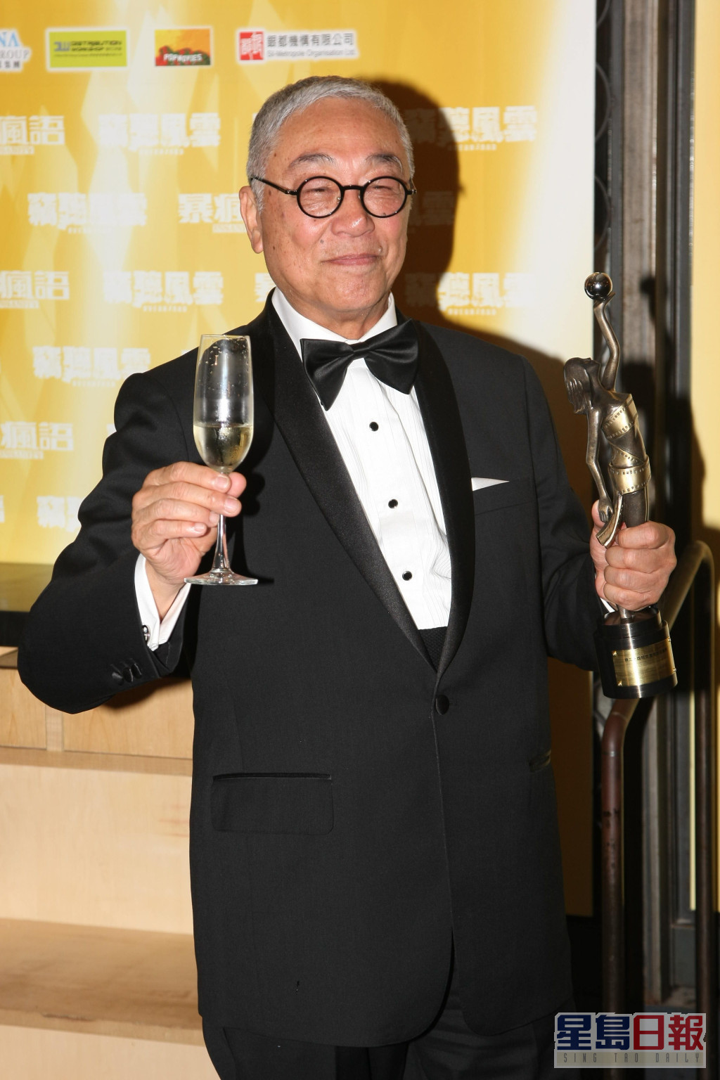 曾江憑《竊聽風雲3》奪得第34屆香港電影金像獎「最佳男配角」。