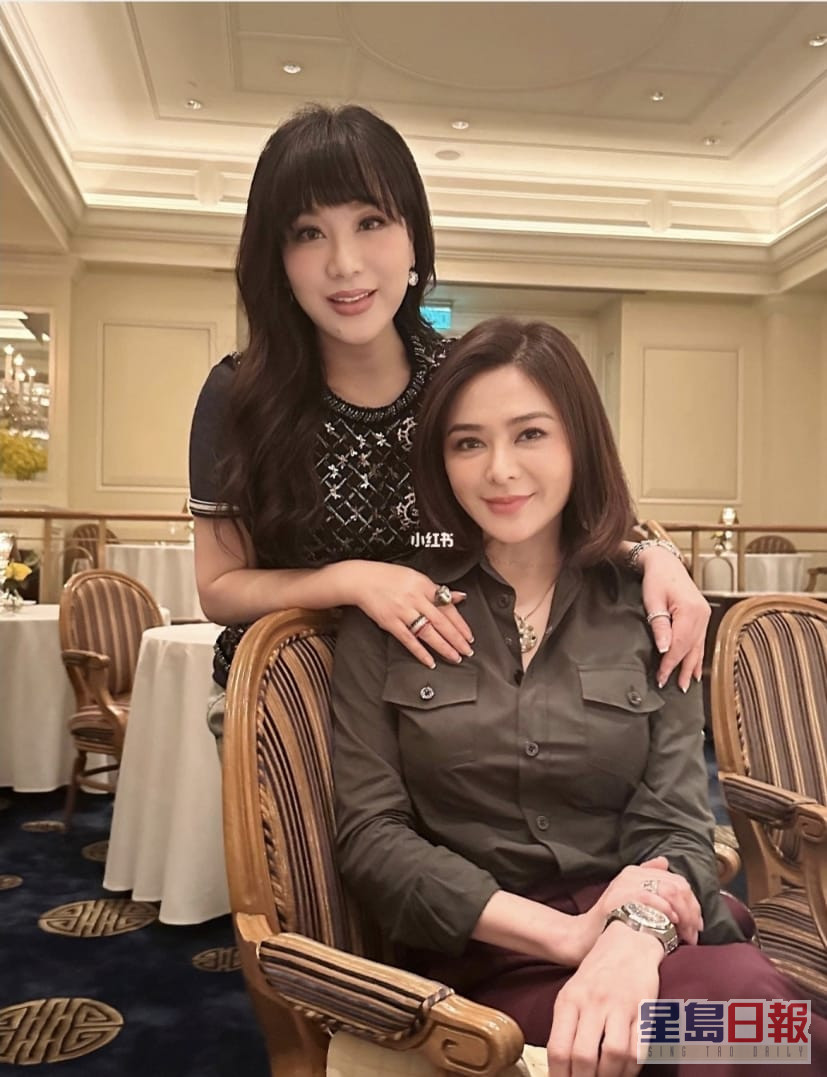 吕良伟的太太杨小娟与关之琳都好老友。