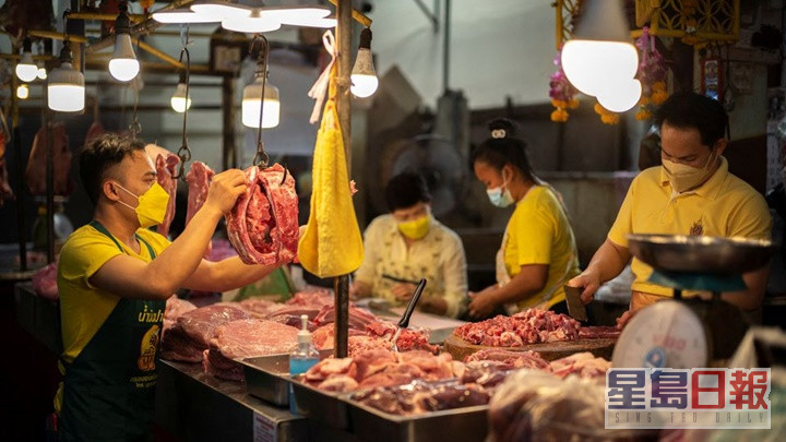 泰國當局在一個屠宰場中驗出非洲豬瘟病毒。路透社資料圖片