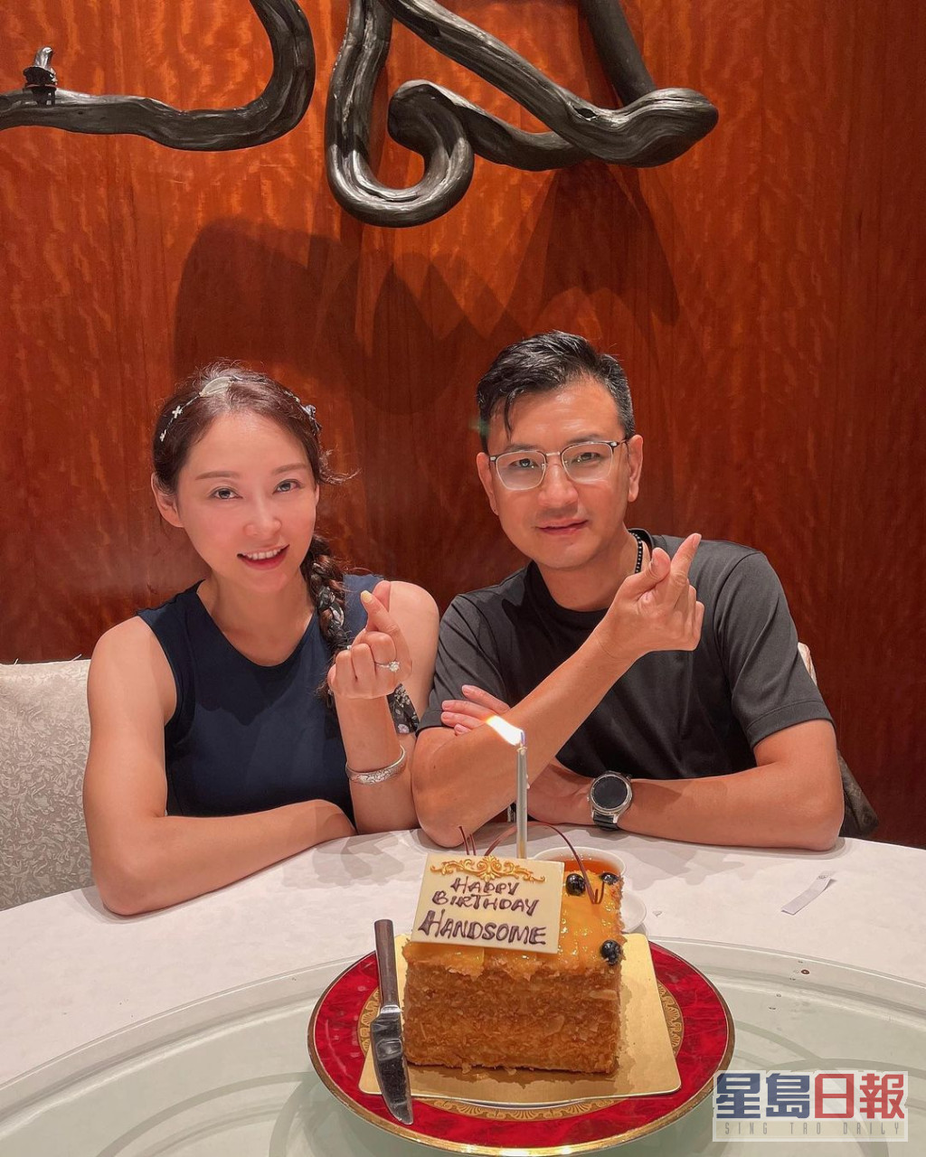 楊卓娜與男友拍拖12年，去年有意註冊結婚，但受疫情影響須延遲。