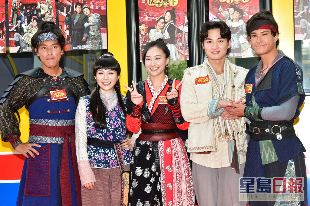 五位主角陳瀅、周嘉洛、朱敏瀚、王灝兒、張頴康將悉數回歸拍《痞子殿下》續集再放笑彈。