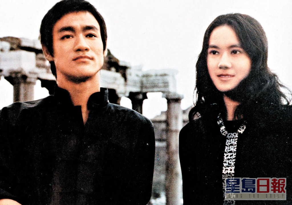 李小龍與苗可秀曾合作《猛龍過江》。