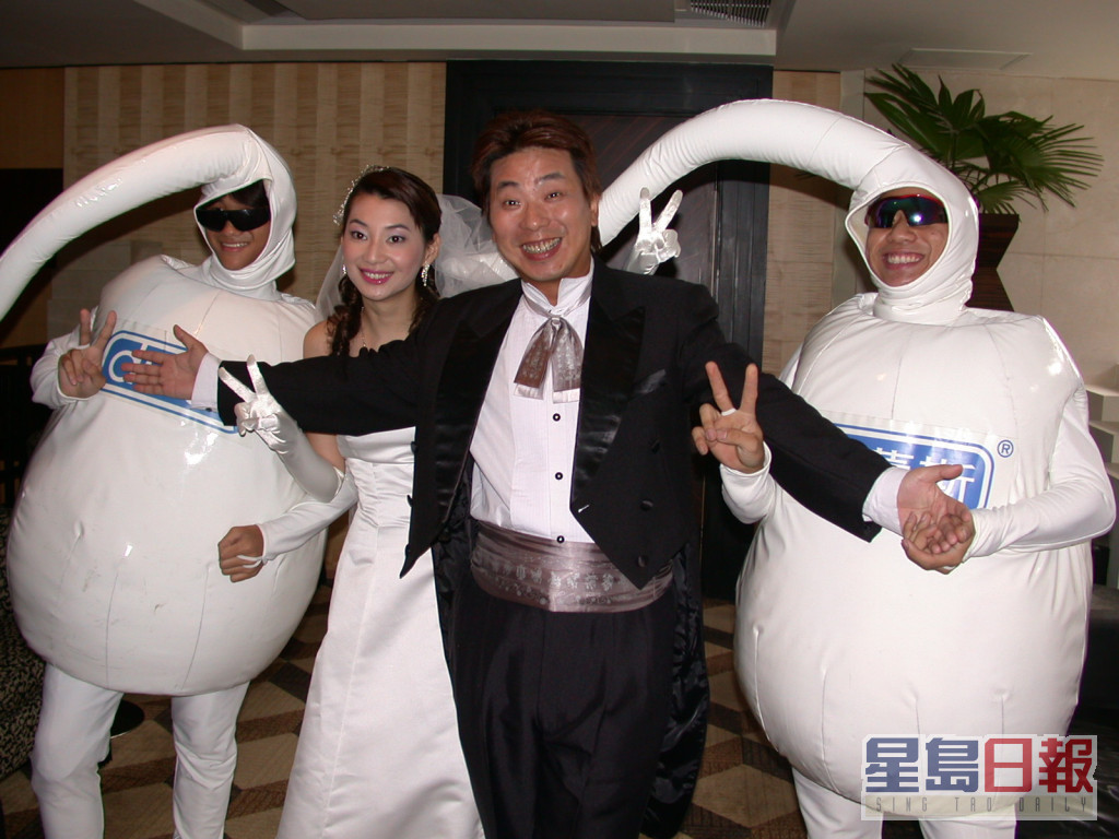 林敏驄與陳伶俐當年經常一同出席活動賺奶粉錢。