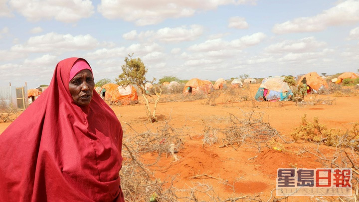 索马里多地出现乾旱天气。路透社图片