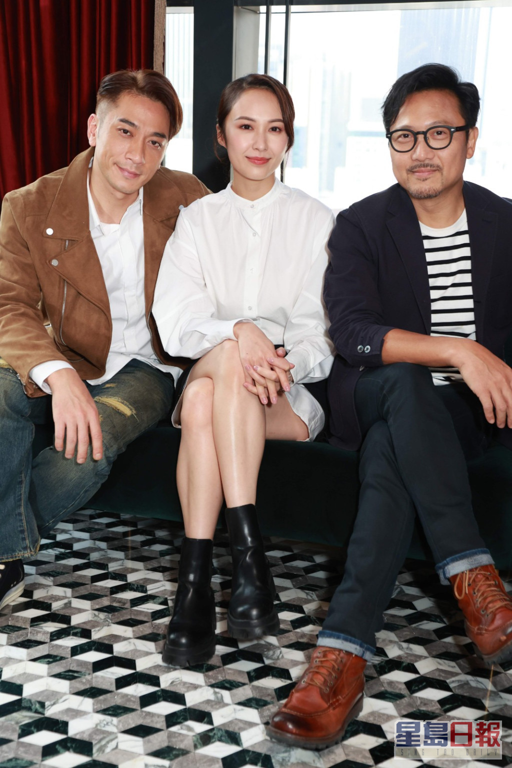 湯怡、吳卓羲和潘燦良合作演出英皇電影《致命24小時》。