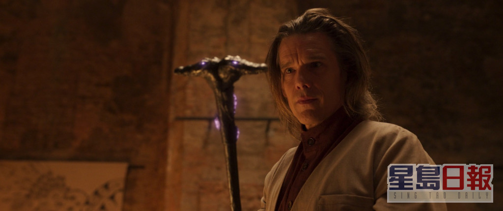 伊雲在《月光騎士》飾演奸角及邪教教主。