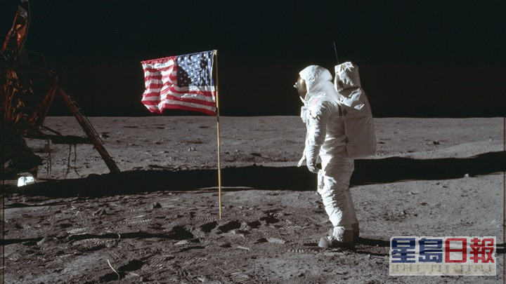 艾德灵与杭思朗1969年7月20日成功登月。AP资料图片
