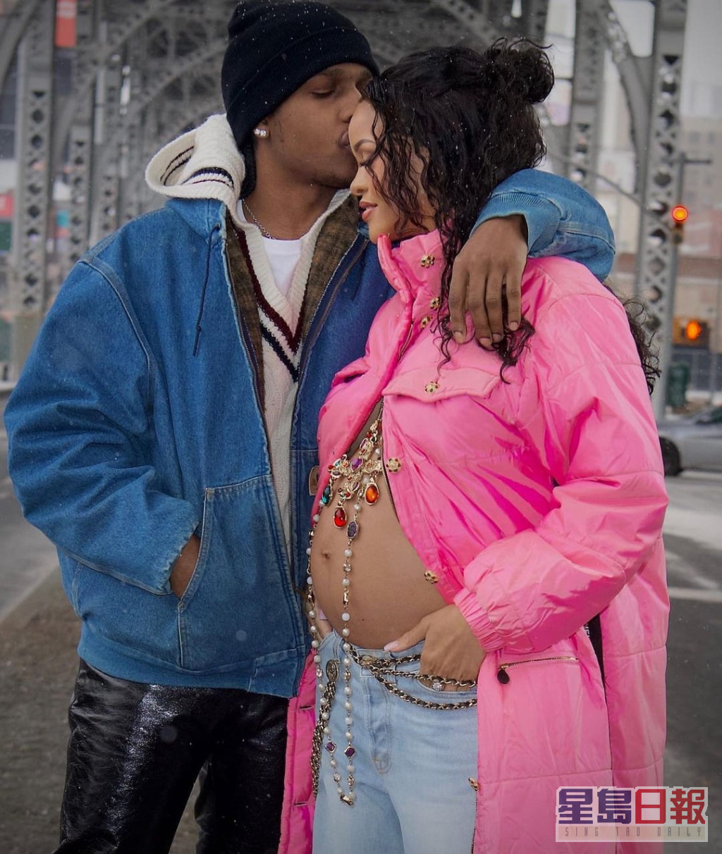 Rihanna与A$AP Rocky被疯传因男方出轨而分手，但知情人士指二人感情状态良好。