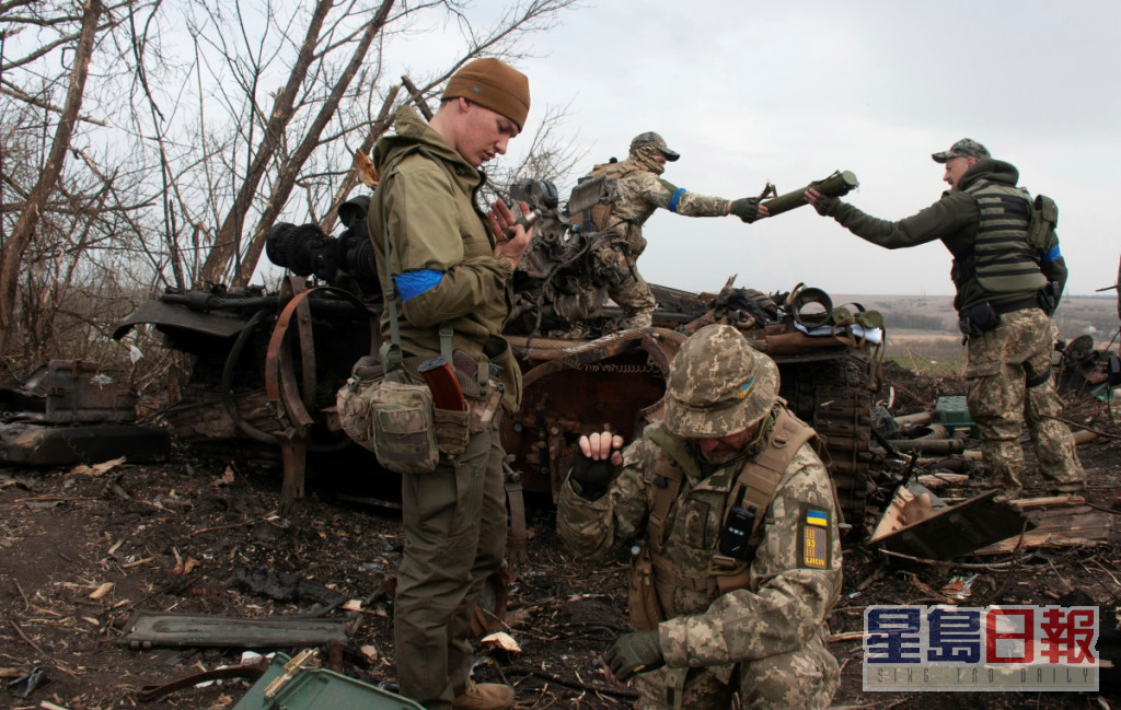 美國再向烏克蘭提供逾23億軍援。AP