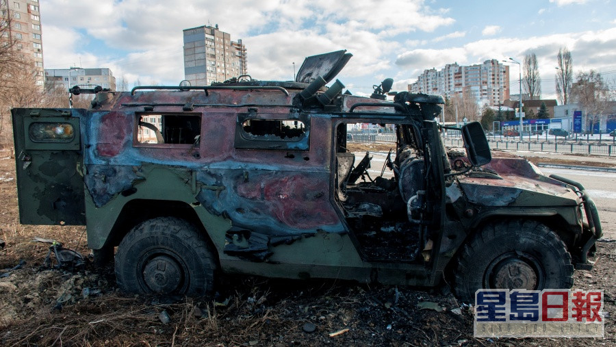 俄軍圍攻烏克蘭第二大城市哈爾科夫，與烏克蘭政府軍爆發連場激戰。AP