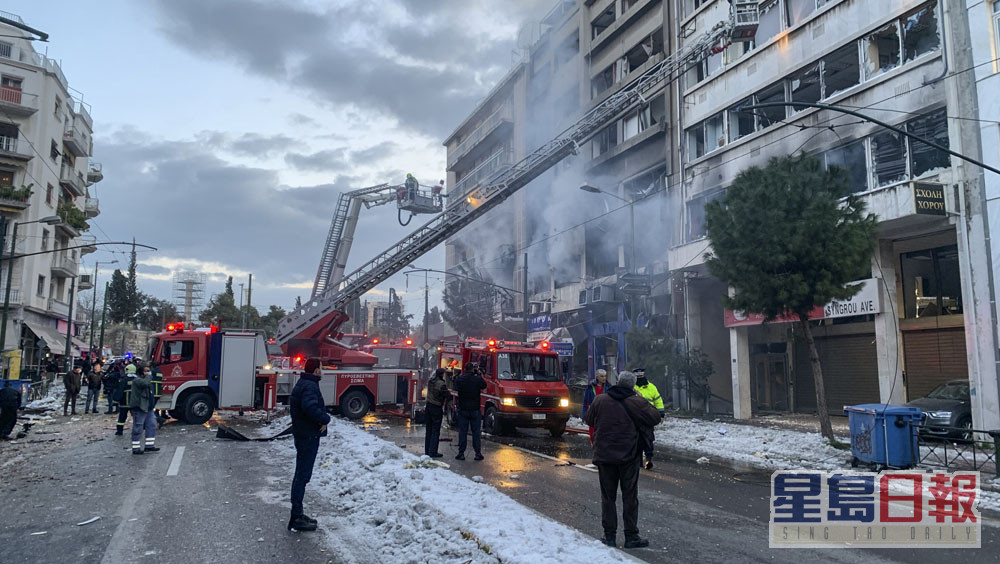 希腊雅典市中心惊传爆炸。
