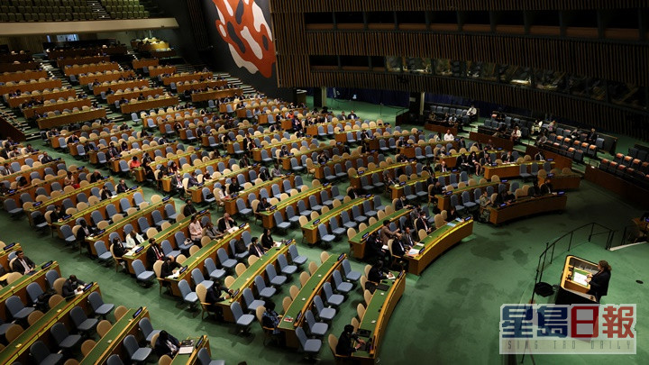 五个候选非常任理事国在联合国大会选举中高票当选。路透社资料图片