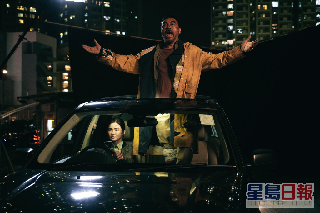 青雲在《神探大戰》演的是前總督察「李俊」，本是個破案無數的神探。