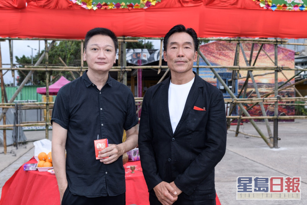 陶大宇同鄭浩南（右）都有份演出。