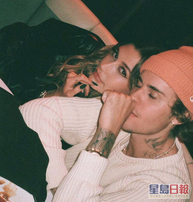 Justin Bieber同老婆昨日于洛杉矶一间夜店举行超级碗赛前派对。