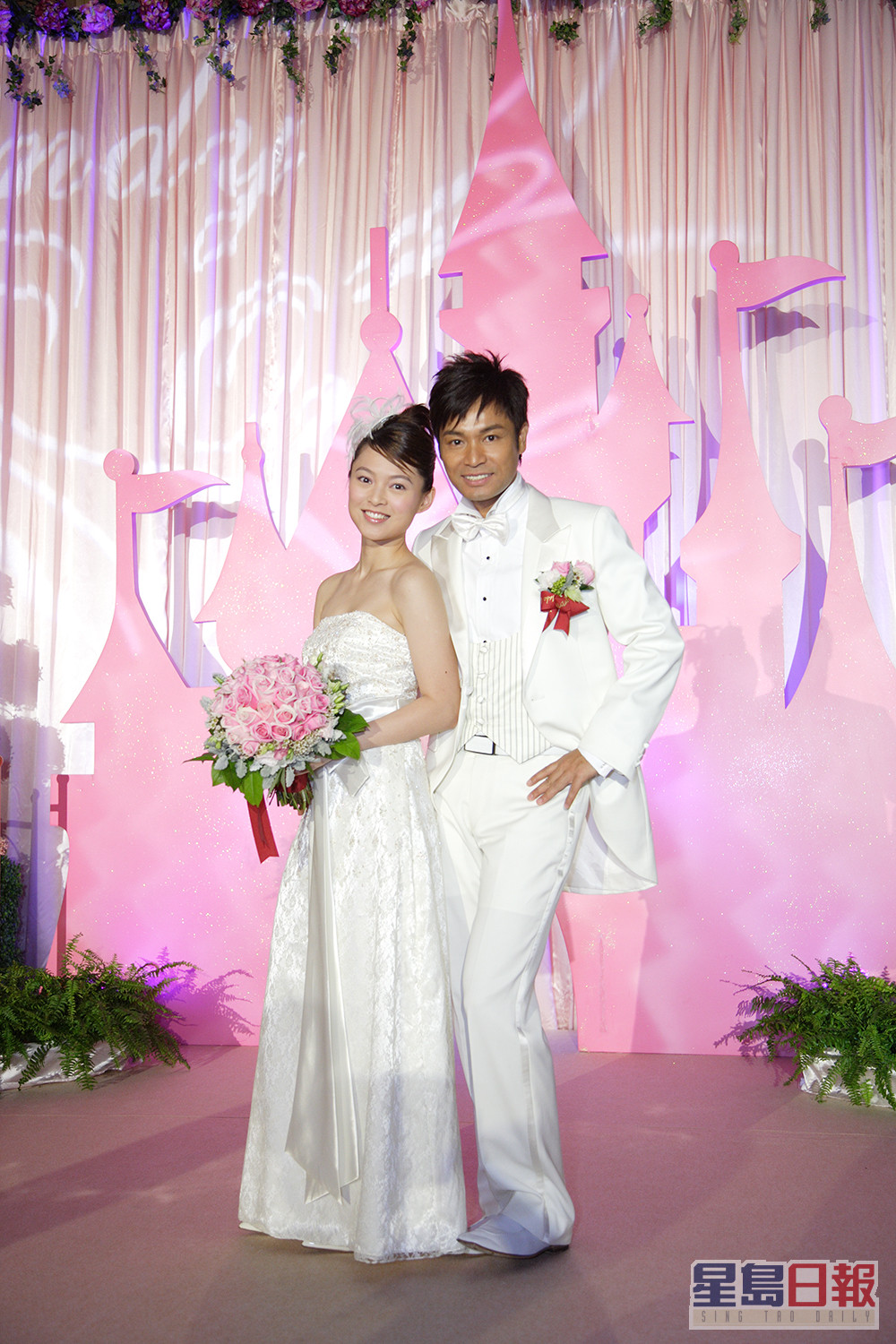 郭晋安42岁时娶欧倩怡。