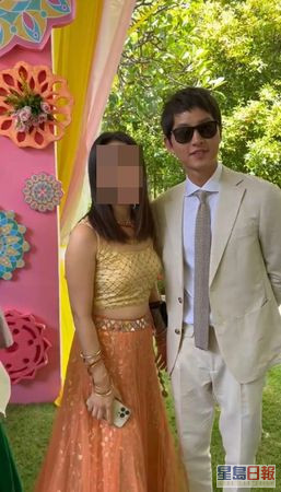 宋仲基出席女友表妹在峇里舉行的婚禮。