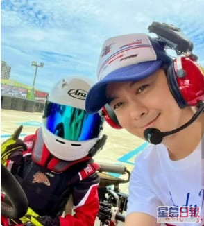 林志颖培育儿子成为赛车手。