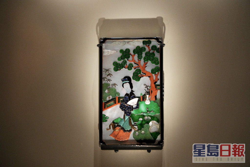 展覽呈現中國藝術與世界各地藝術對卡地亞的啟發。蘇正謙攝