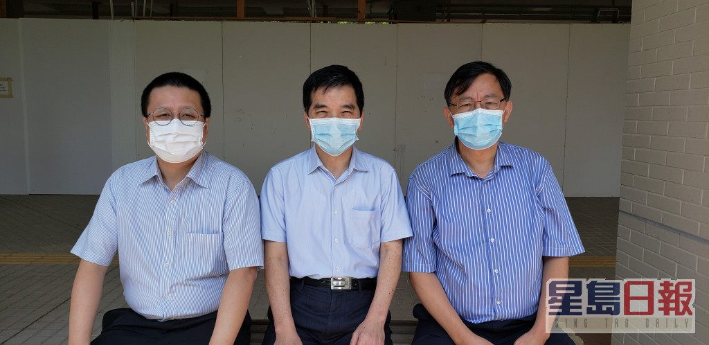 調查由(左至右)江浩民博士、霍秉坤博士、胡少偉博士聯合主持。江浩民博士提供圖片