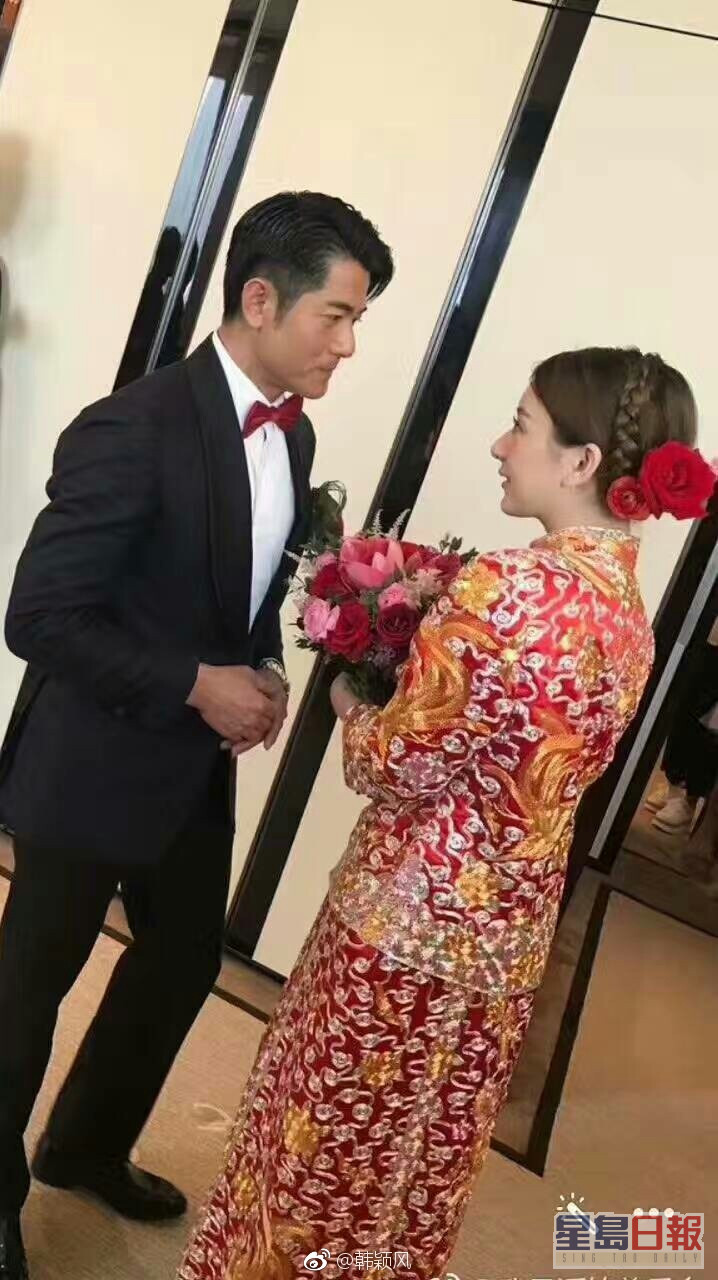 郭富城2017年与内地网红方媛（Moka）结婚。