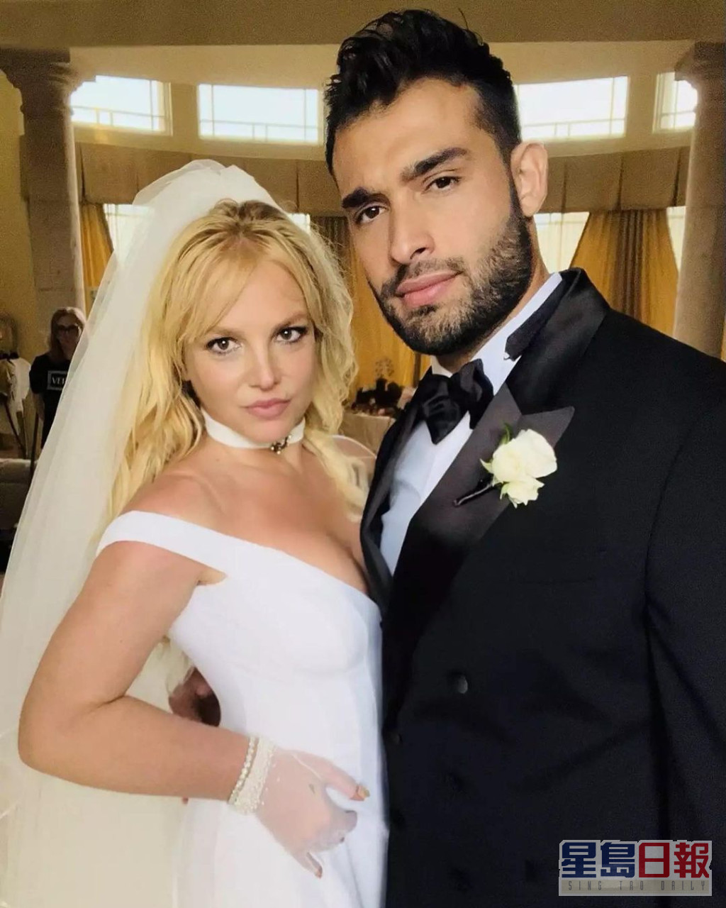 Britney Spears第三度结婚。