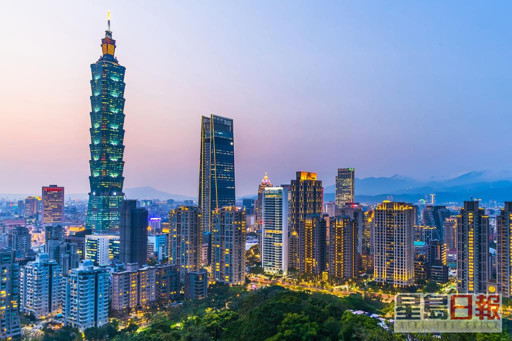 台北101夜景。網上圖片