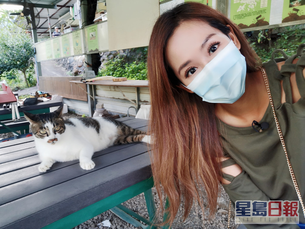 心境年轻的吴幸美，还知道猫咪最吸like。