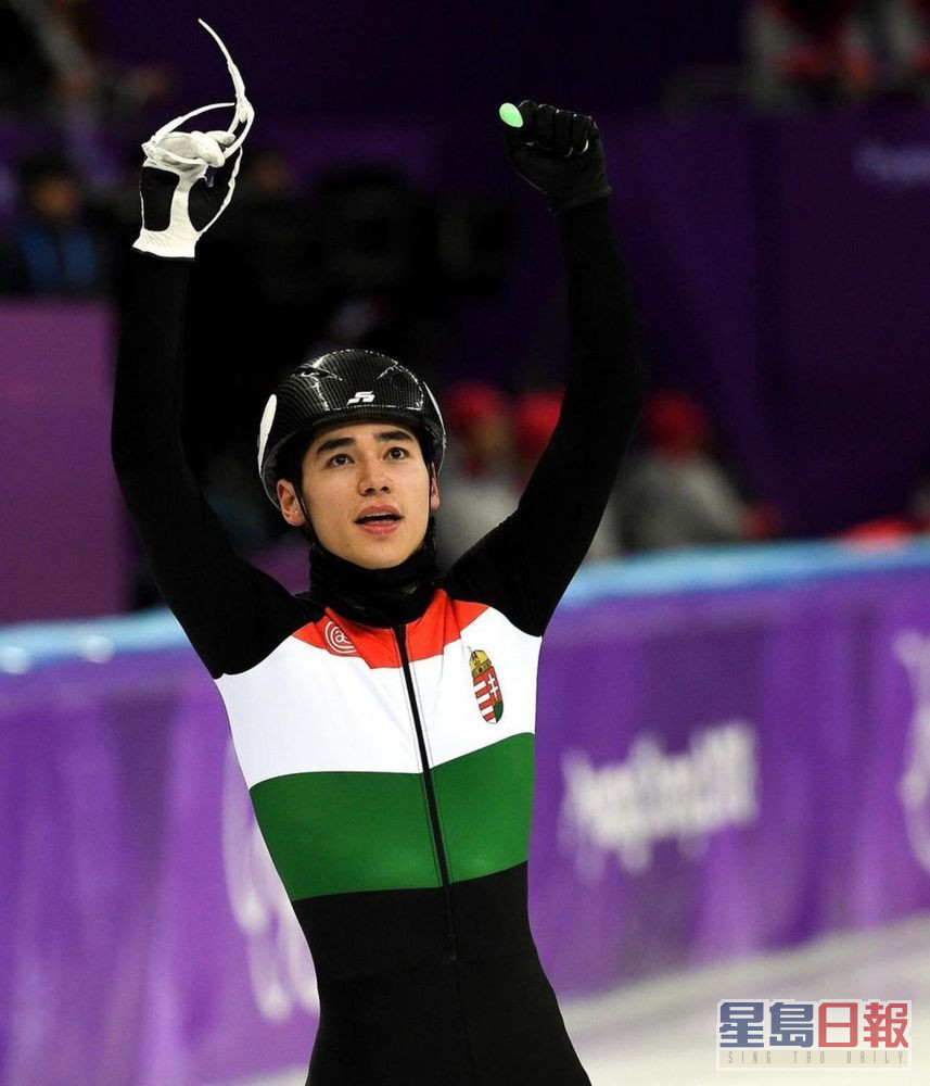 劉少昂在今屆冬奧奪得一金兩銅佳績。