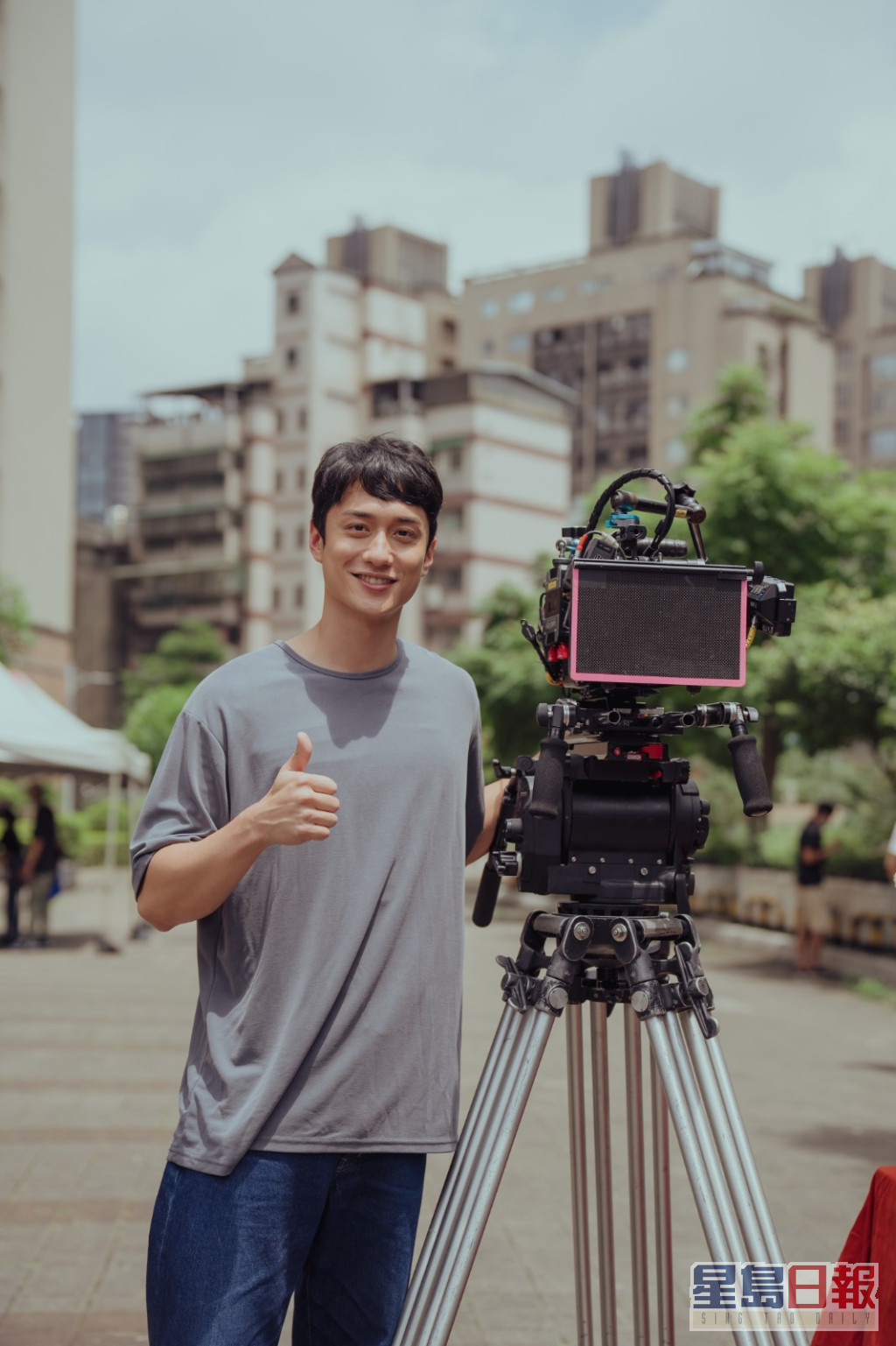 刘俊谦首度在台湾拍摄电影。