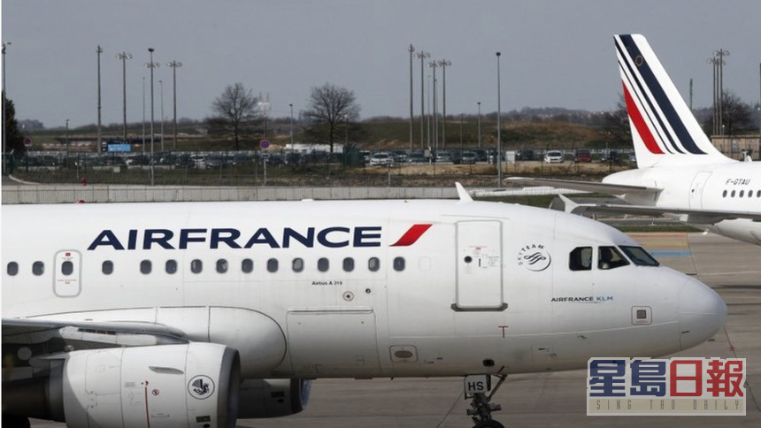 法国航空排第8位。AP