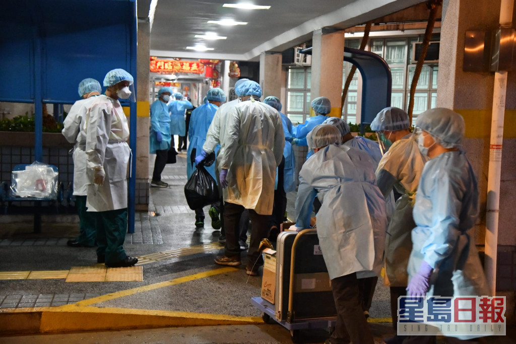 居民獲安排往荃灣帝盛酒店檢疫。