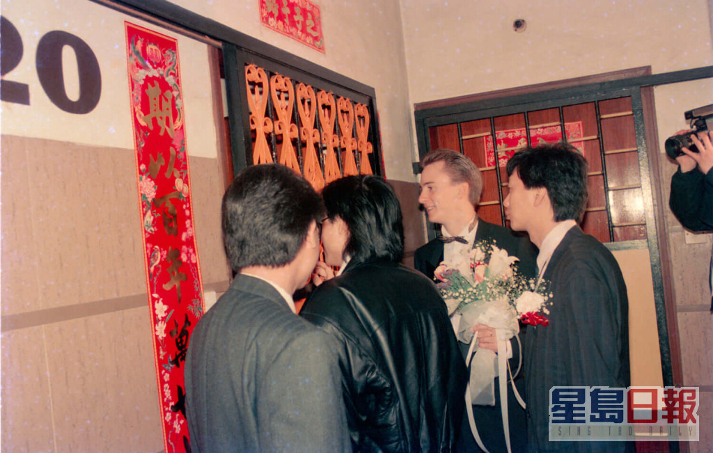 河国荣与太太于1989年3月18日结婚。（图片来源：河国荣IG）