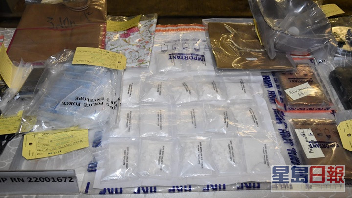 警方相信检获毒品为农历新年前供应毒品市场。