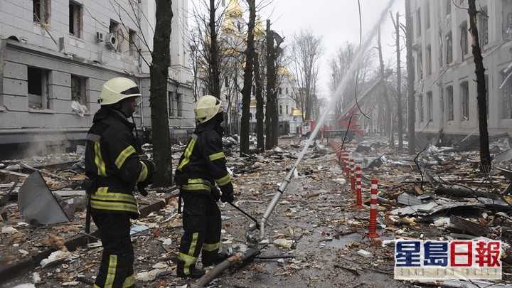 俄军入侵行动超过一个半月，乌克兰多处城镇遭严重损毁。路透社资料图片