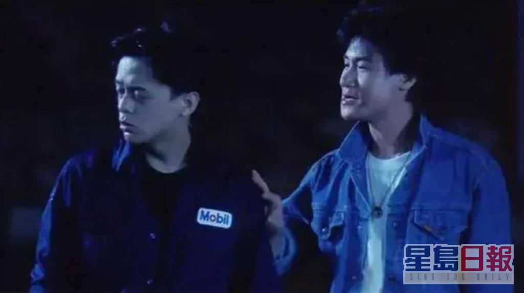 黃斌曾與張學友合演《旺角卡門》。
